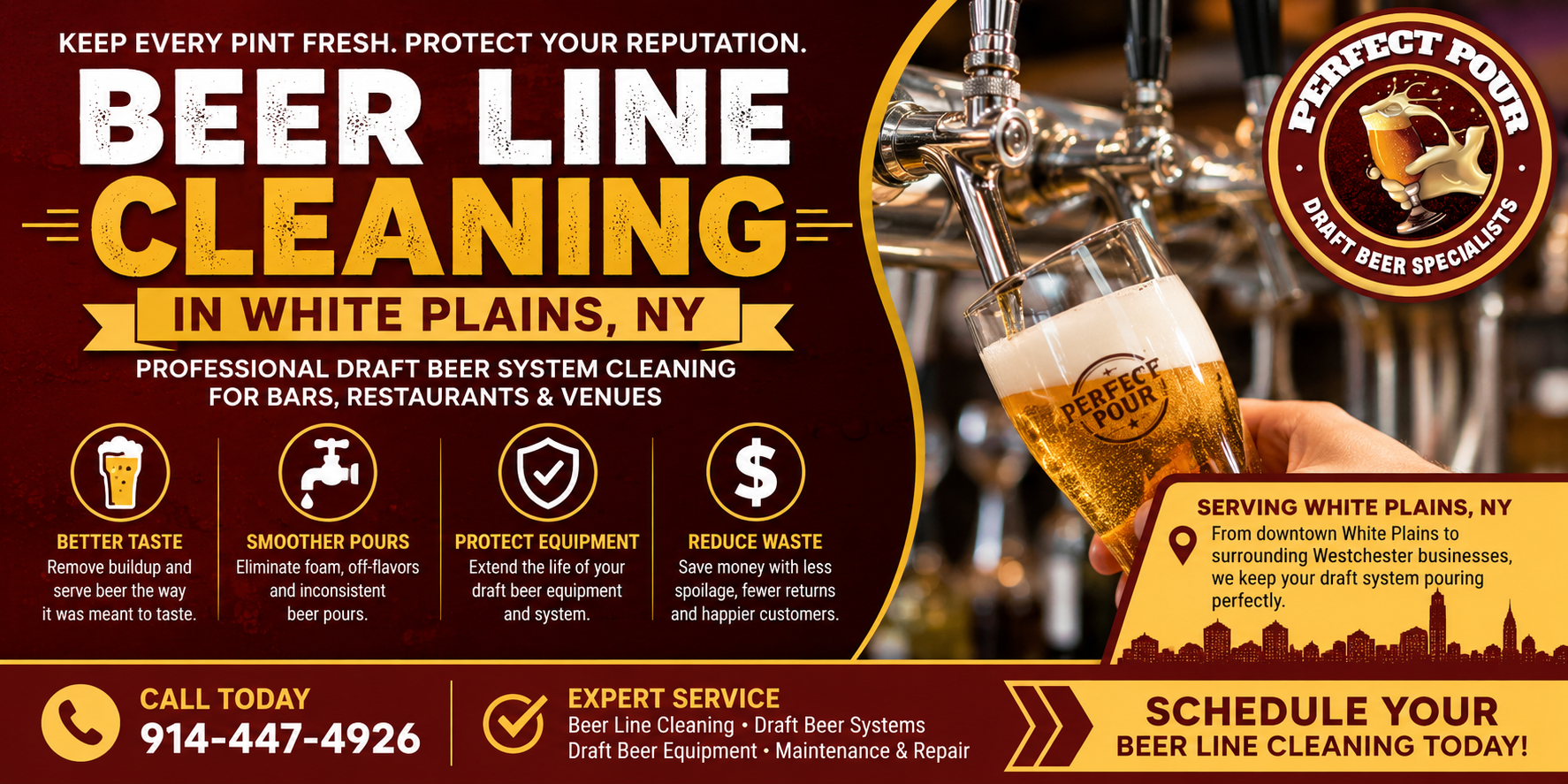 White Plains Beer Line Cleaning